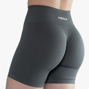 AUROLA Intensify Workout Shorts color steel grey size small used